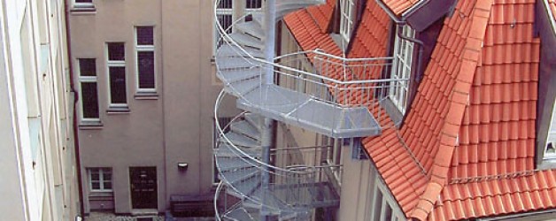 Наружная лестница, Лейпциг 4