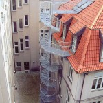 Наружная лестница, Лейпциг 4