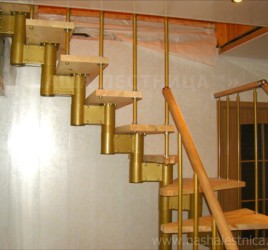 Г-образная лестница №10